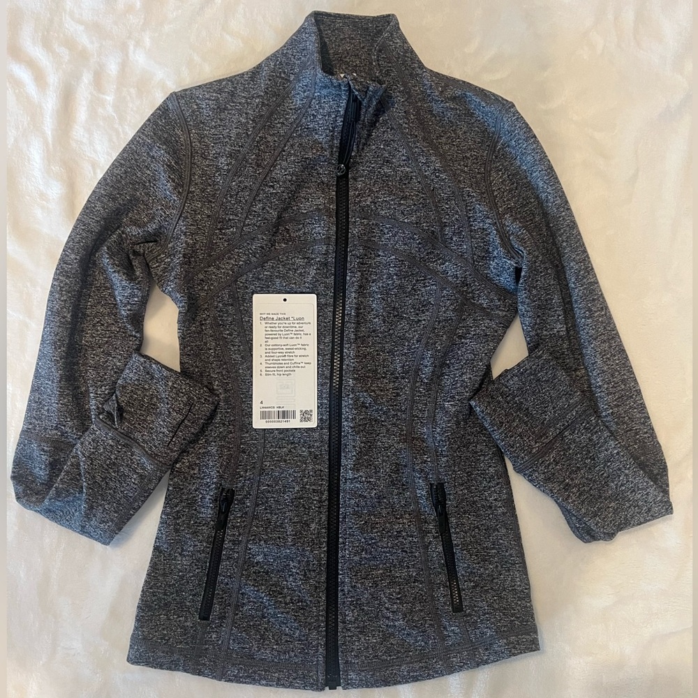Lululemon Define Jacket *Luon SIZE 4